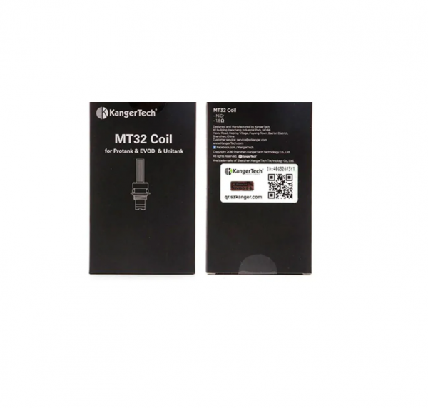 Kangertech MT32 SOCC 1,8 / 2,2 Ohm 5 Stück Unit coil