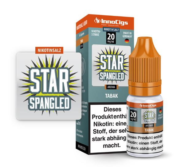 Star Spangled Tabak Nikotinsalz