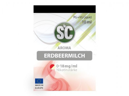 SC Erdbeermilch Liquid 10 ml