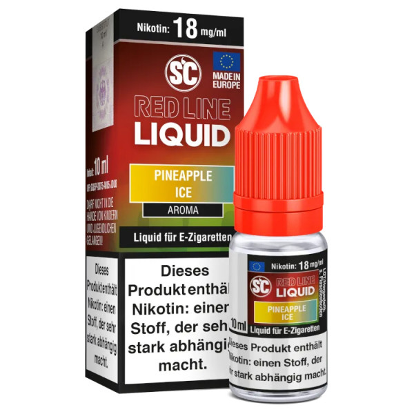 Red Line Pineapple Ice Liquid