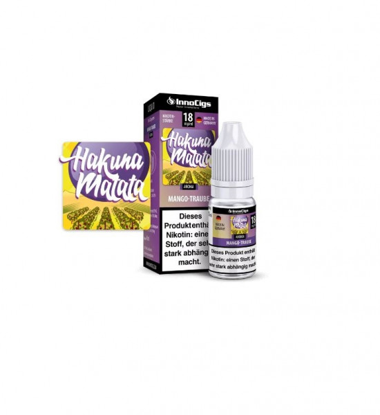 Innocigs Liquid Hakuna Matata Mango-Traube 10ml