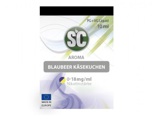 SC Blaubeere Käsekuchen Liquid 10 ml