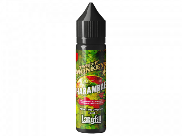 Aroma Harambae Twelve Monkeys - Longfills 10 ml