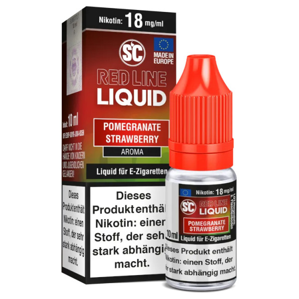 Red Line Pomegranate Strawberry Liquid