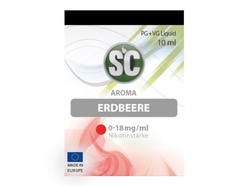 SC Erdbeere Liquid 10 ml