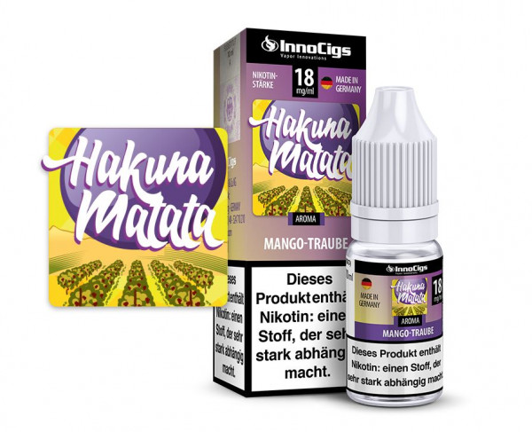 Hakuna Matata Mango-Traube Aroma