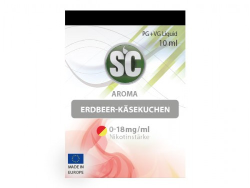 SC Erdbeere Käsekuchen Liquid 10 ml