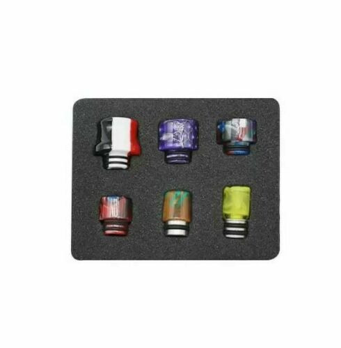 Drip Tip 510 Premium Mundstück Harz Set 6 Stück