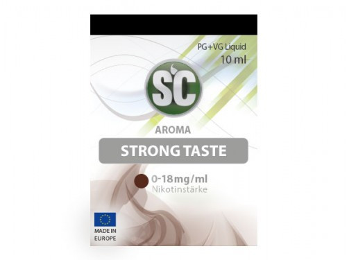 SC Strong Taste Tabak Liquid 10 ml