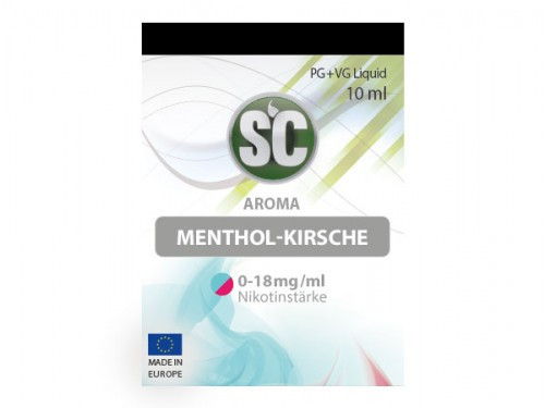 SC Menthol Kirsche Liquid 10 ml