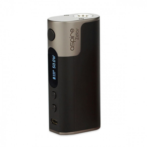 Aspire Zelos Akkuträger 50 Watt. Verbaute 2500 mAh