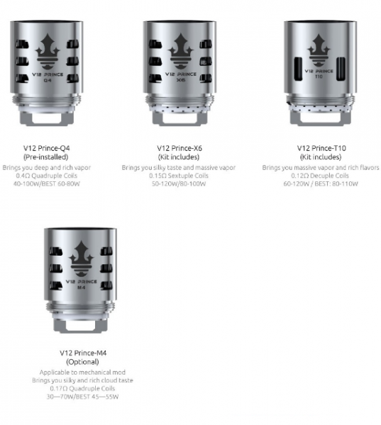 SMOK TFV12 Prince Head