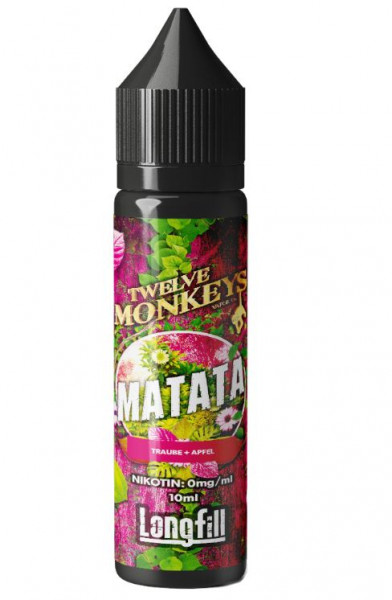 Matata Aroma Twelve Monkeys - Longfills 10 ml