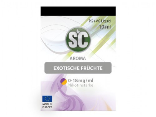 SC Exotische Früchte Liquid 10 ml