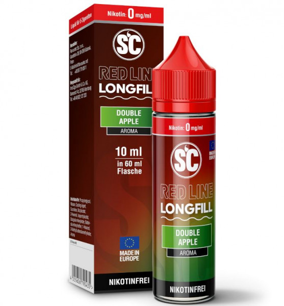 Double Apple SC - Red Line - Longfills 10 ml