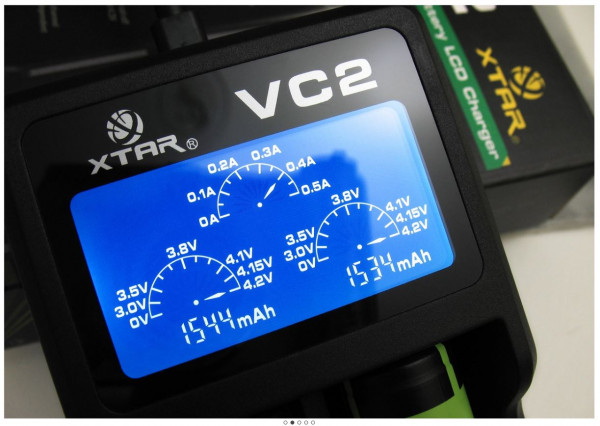 Xtar VC2 Li-Ion battery charger
