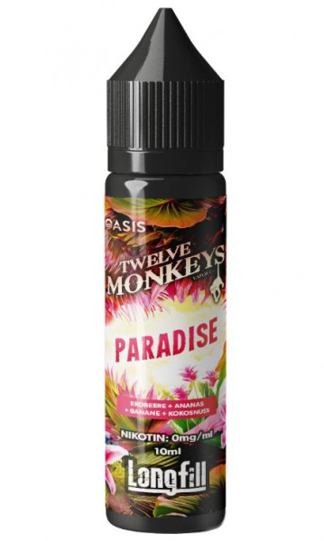 Paradise Aroma Twelve Monkeys - Longfills 10 ml