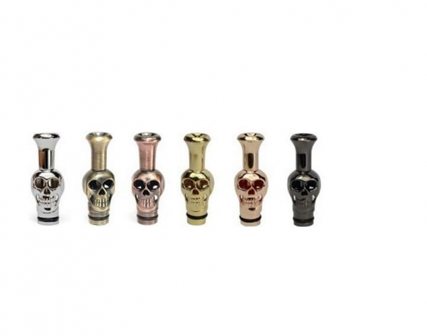 Drip Tip Totenkopf aus Metall