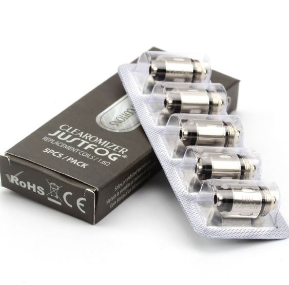 15 Stück Justfog Q16 Coils – 3x5 Ersatzverdampferköpfe Für Q16 Pro, P14A, S14 U.a., 1,2 Ohm