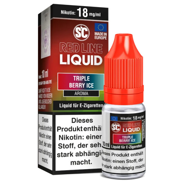 Red Line Triple Berry Ice Liquid